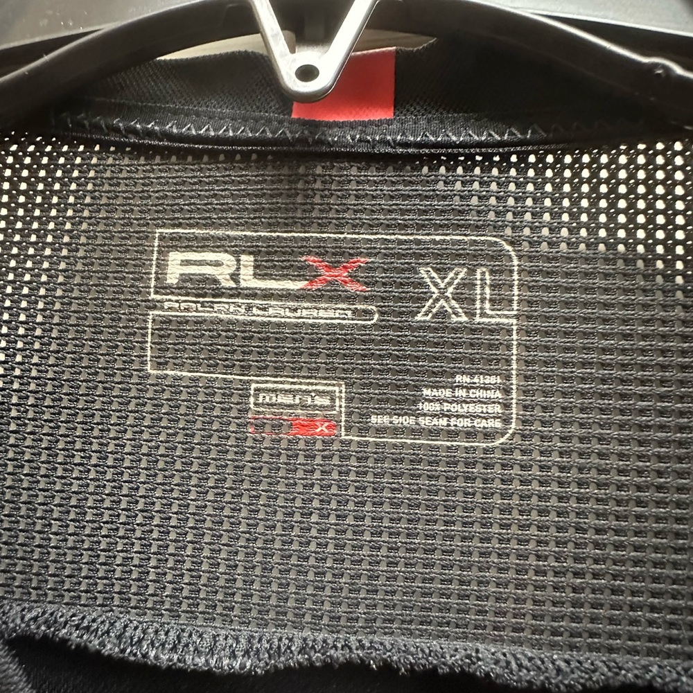 RLX Ralph Lauren performance long sleeved shirt-black - Picture 5 of 12